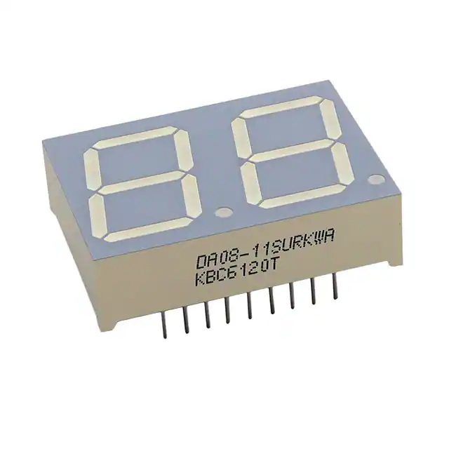 DA08-11SURKWA Kingbright  Modules d'affichage - Caractères et chiffres à LED